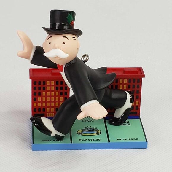 Hallmark Other - 2000 Hallmark Keepsake Mr Monopoly Ornament 65th Anniversary Edition